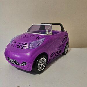 Monster High Doll Scaris City Of Frights Purple Convertible Car